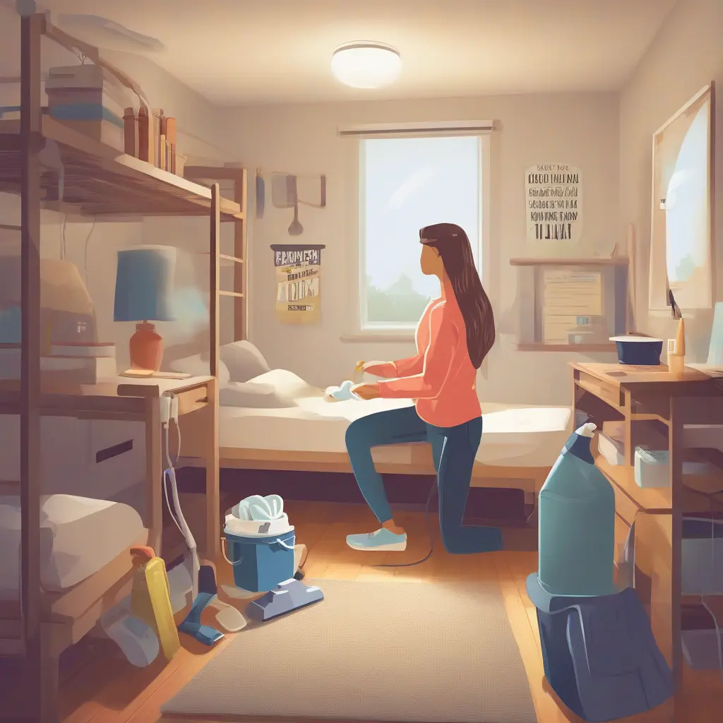 Effective Daily Cleaning Routines for College Students Living in Dorms