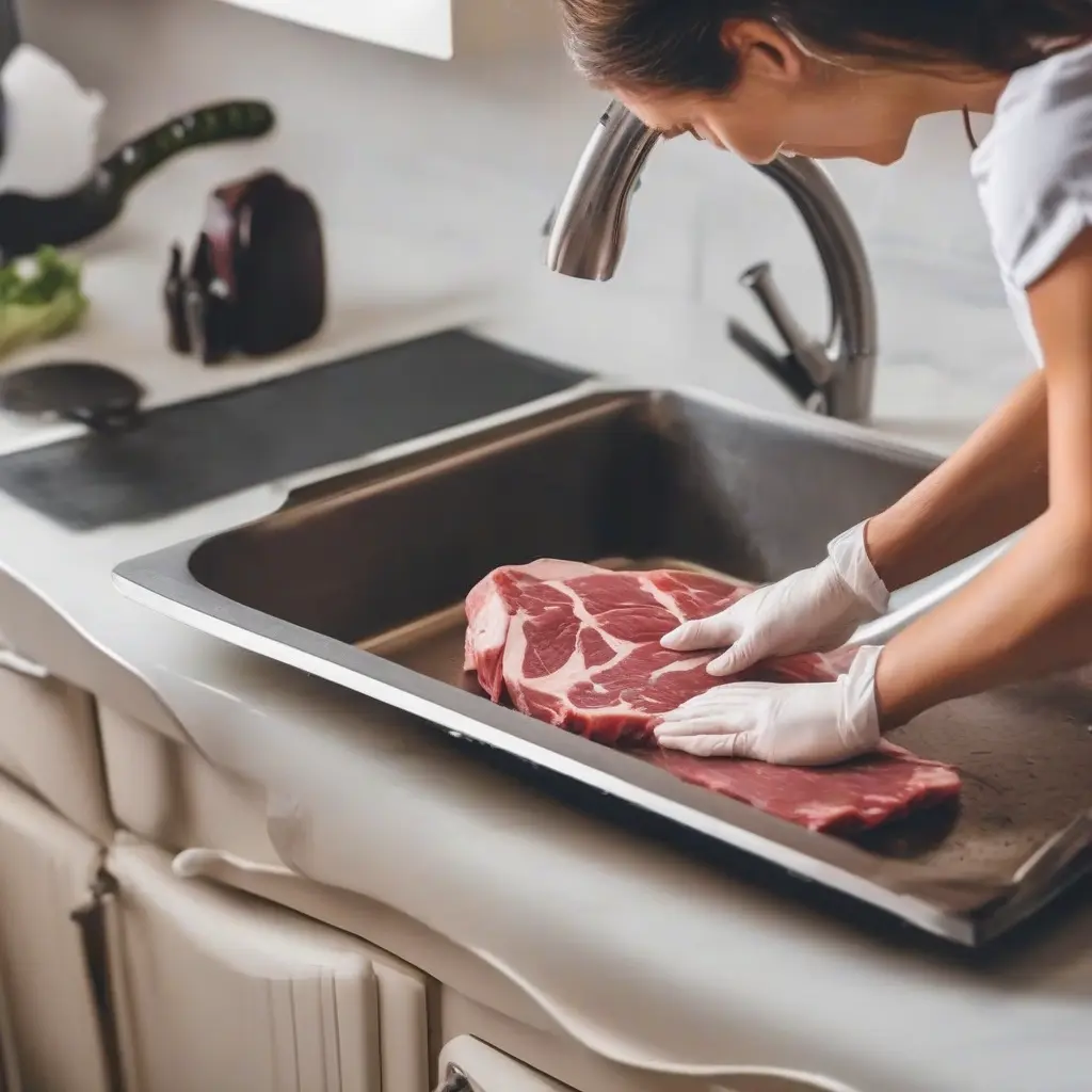 How to Deep Clean and Sanitize Your Kitchen After Cooking Raw Meat