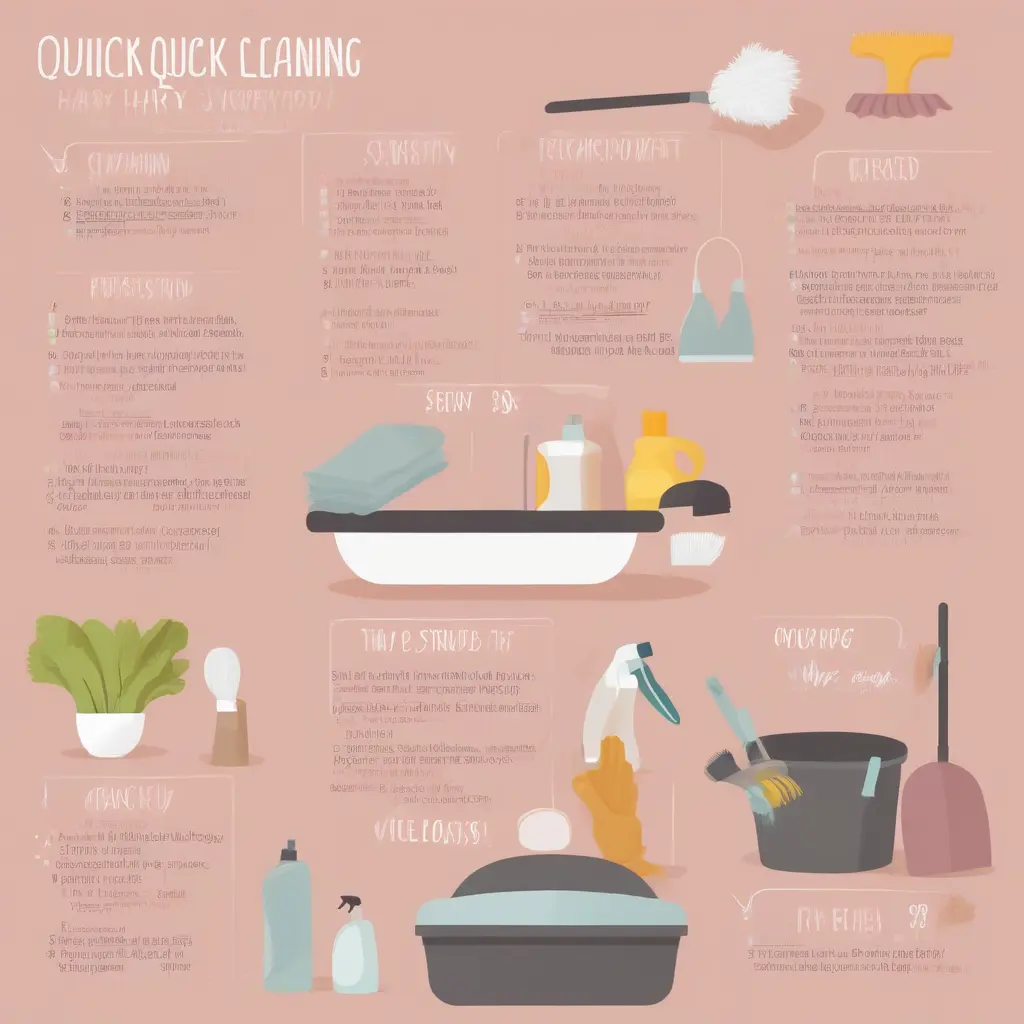 How to Create a Quick Cleaning Schedule That Works for You